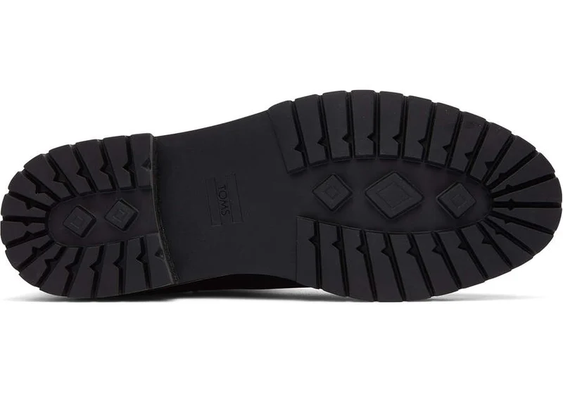 TOMS Damen Dakota Lederstiefelette - Schwarz
