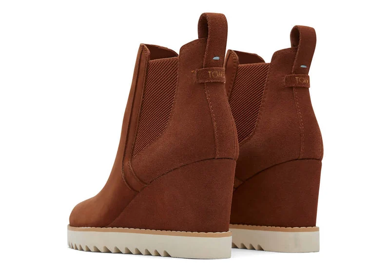 TOMS Maddie-Stiefelette für Damen – Dunkelbraun
