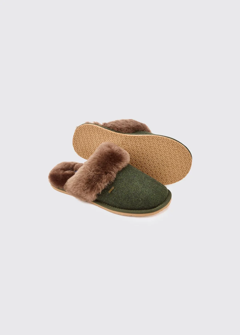 Mullingar Damen Pantoffel - Olive