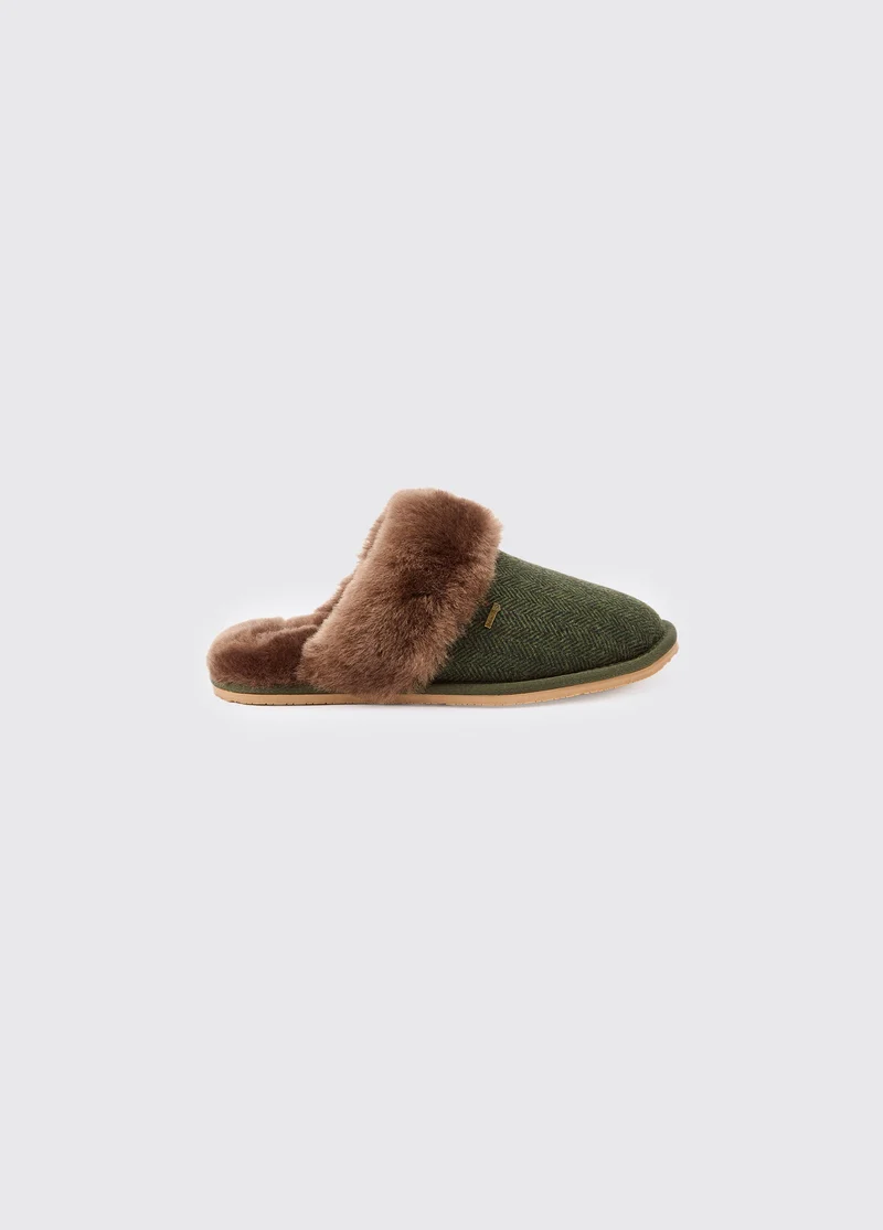 Mullingar Damen Pantoffel - Olive