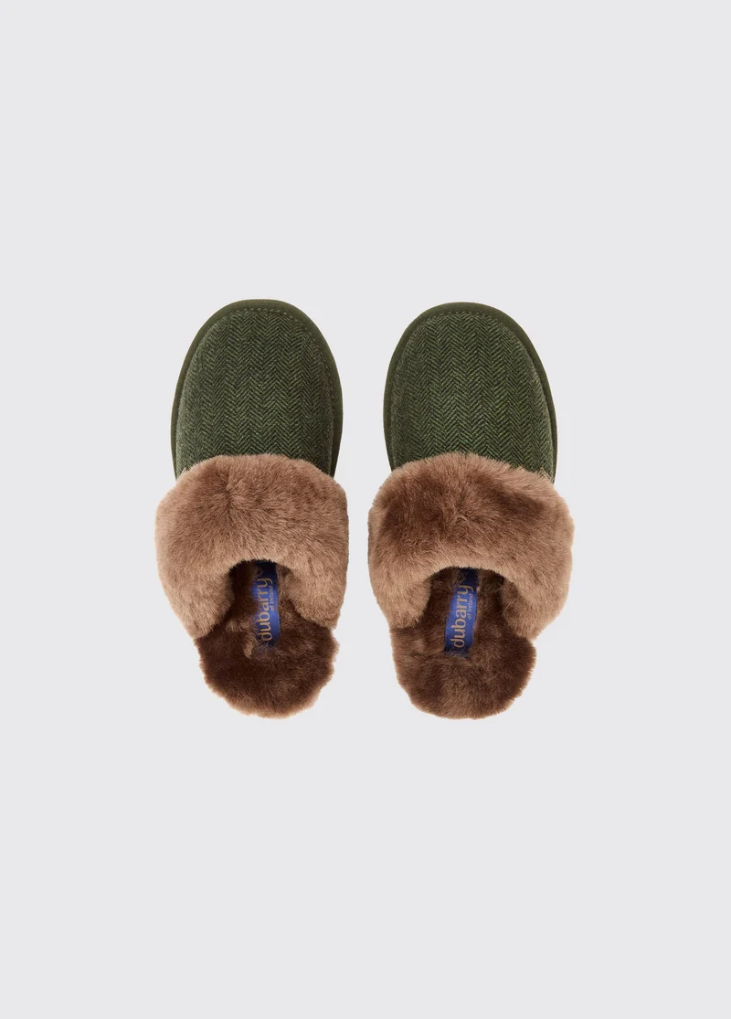 Mullingar Damen Pantoffel - Olive