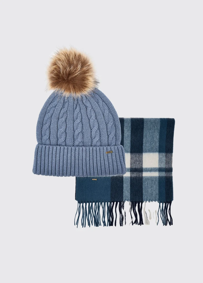 Foley Geschenkset - Mütze & Schal - Indigo