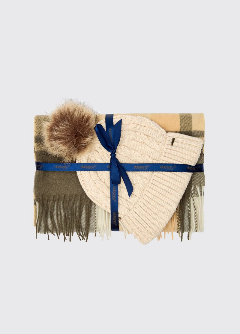 Foley Geschenkset - Mütze & Schal - Dusky Green