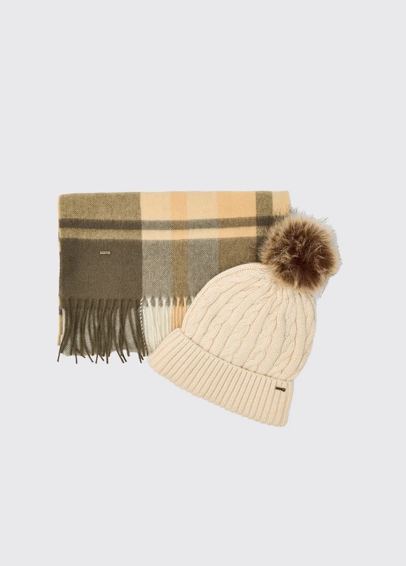 Foley Geschenkset - Mütze & Schal - Dusky Green