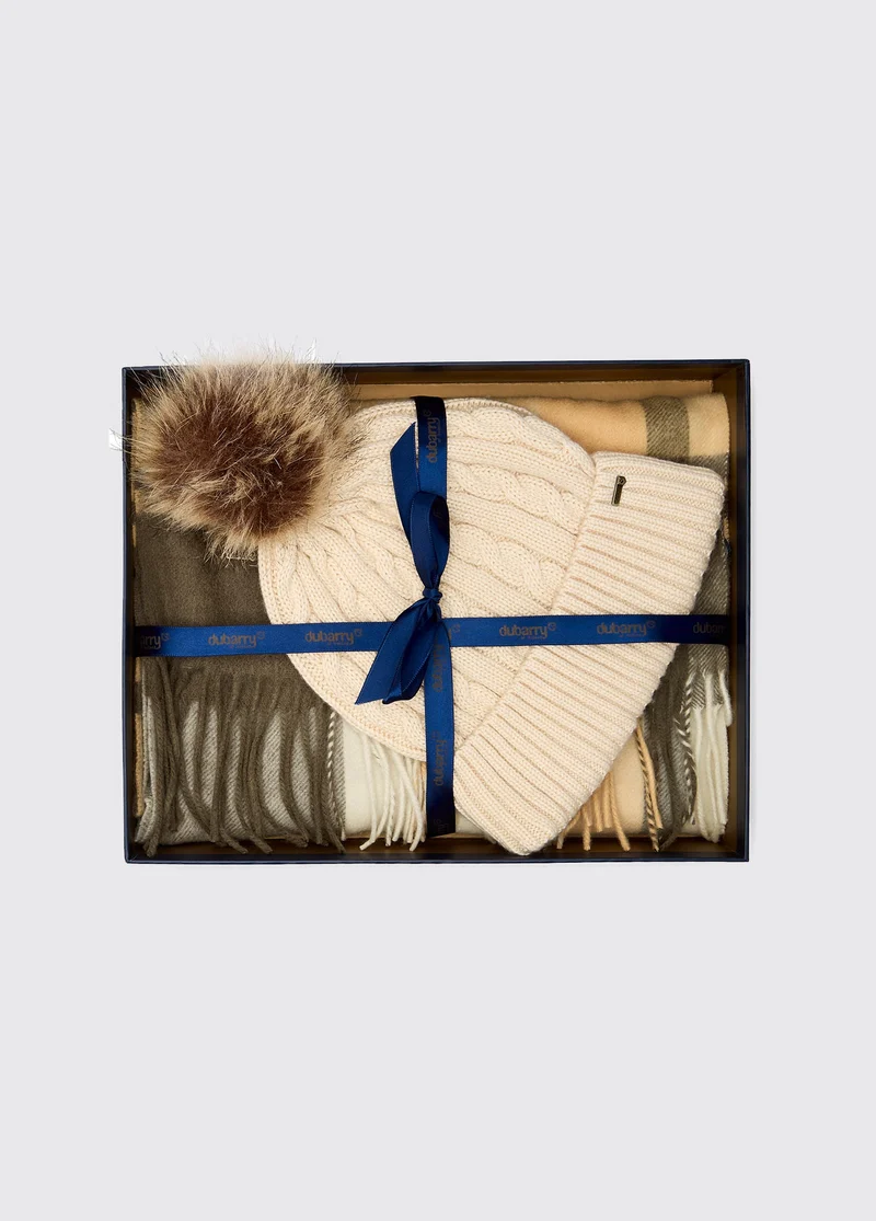 Foley Geschenkset - Mütze & Schal - Dusky Green