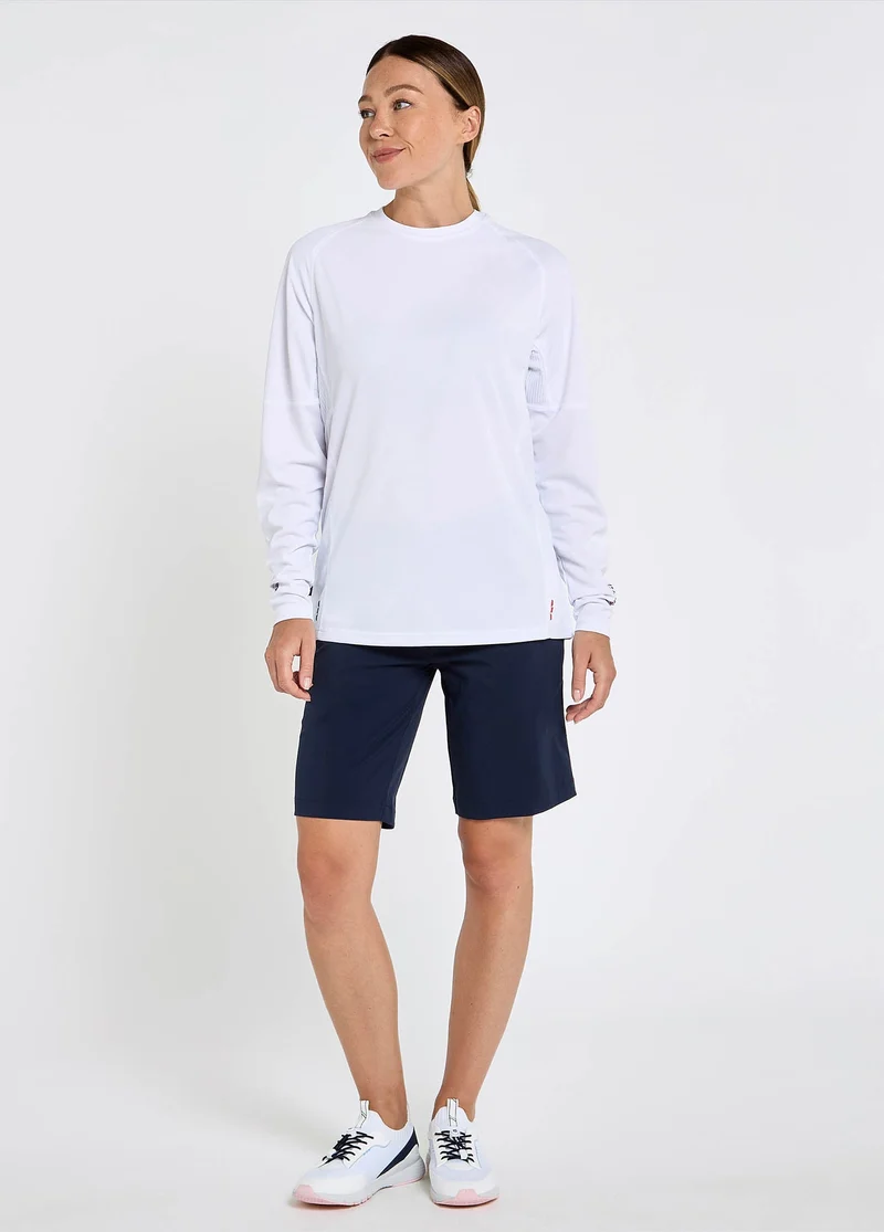 Ancona Langarmshirt Damen - White