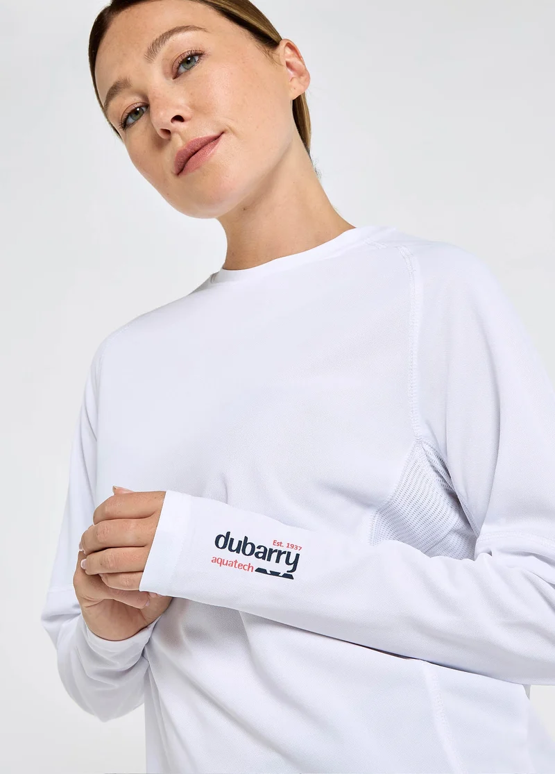 Ancona Langarmshirt Damen - White