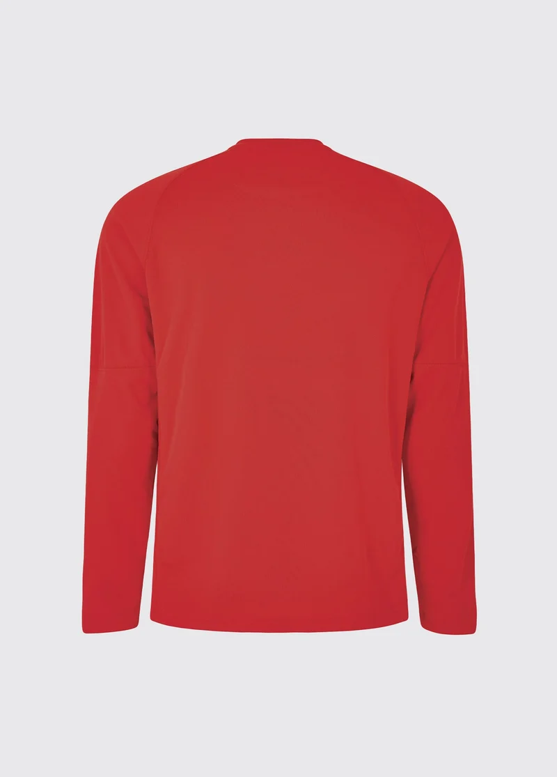 Ancona Langarmshirt Herren - Red