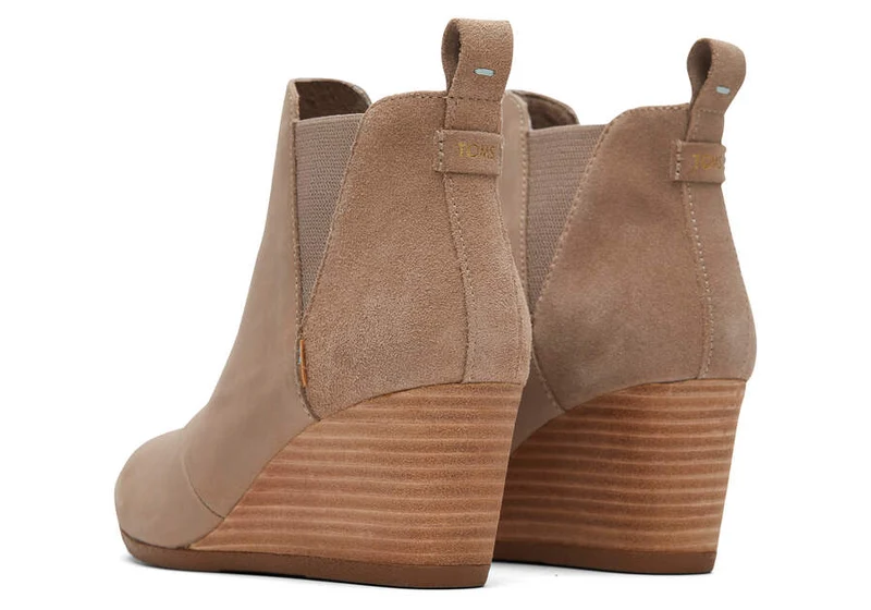 TOMS Kelsey-Stiefelette für Damen – Taupe