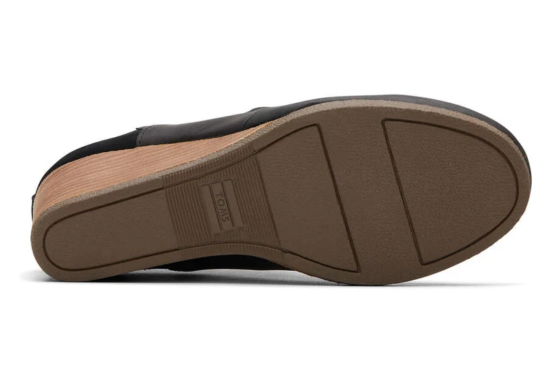 TOMS Damen Kelsey Lederstiefelette - Schwarz