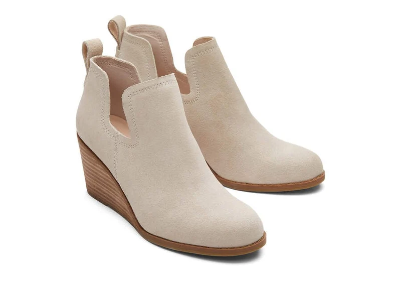 TOMS Damen Kallie Stiefeletten – Beige