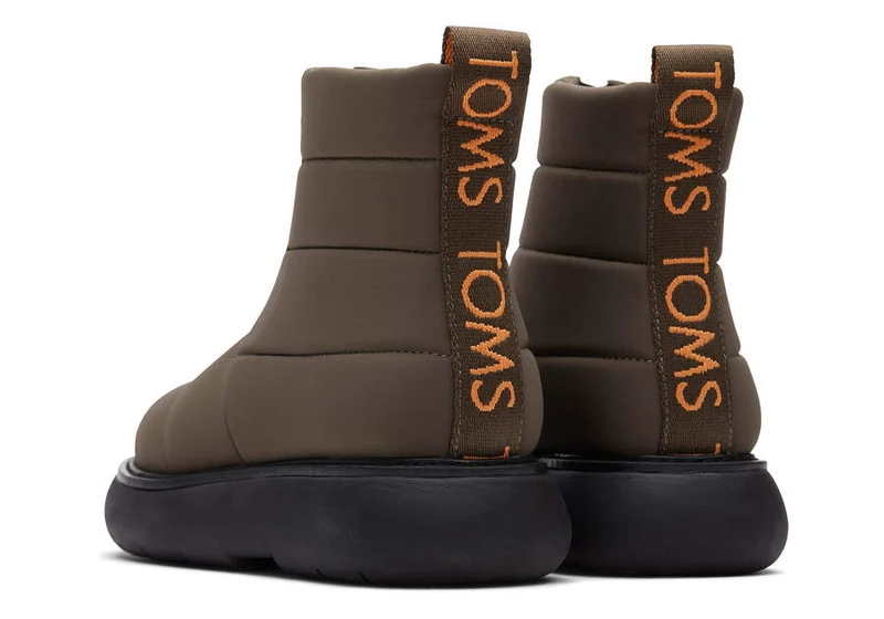 TOMS Damen Repreve Alpargata Mallow Puffer Stiefel – Braun