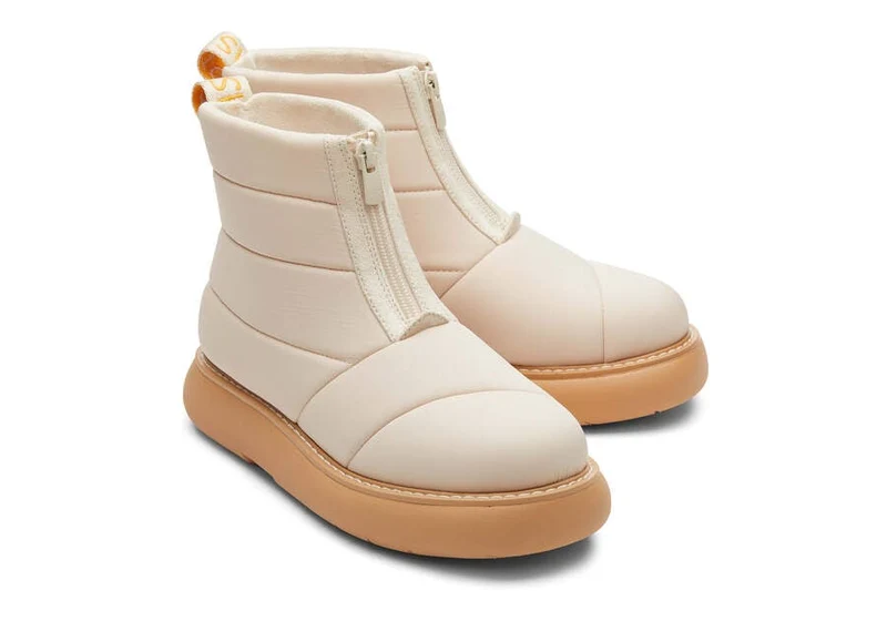 TOMS Damen Repreve Alpargata Mallow Puffer Stiefel – Beige
