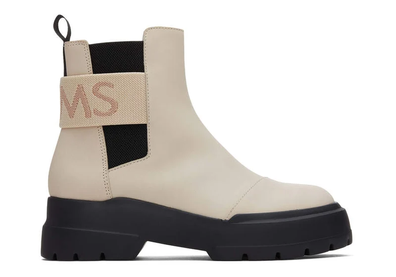 TOMS Alpargata-Kampfstiefel für Damen – Beige