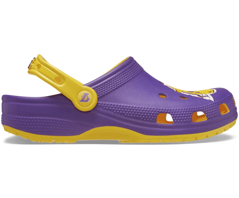 Crocs Unisex-Clog der Los Angeles Lakers – Sonnenblume