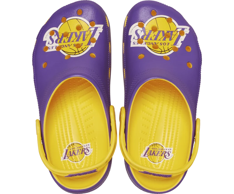 Crocs Unisex-Clog der Los Angeles Lakers – Sonnenblume