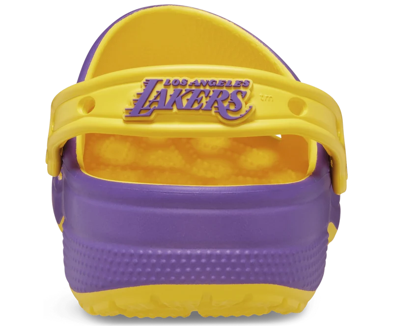 Crocs Unisex-Clog der Los Angeles Lakers – Sonnenblume