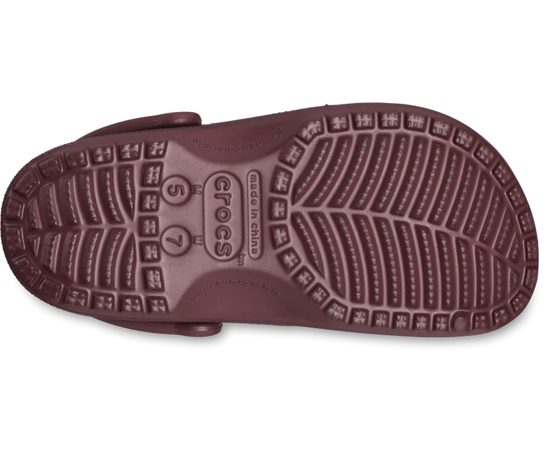Crocs Unisex Classic Clog - Dunkle Kirsche