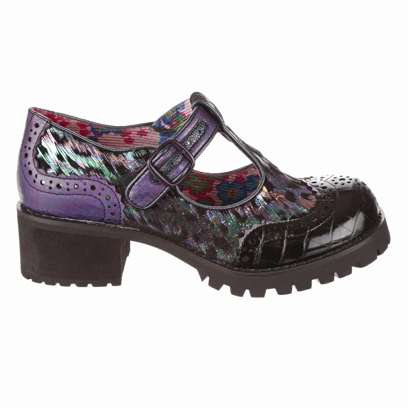 Irregular Choice What a Night-Schuhe für Damen – Schwarz
