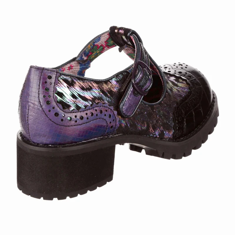 Irregular Choice What a Night-Schuhe für Damen – Schwarz