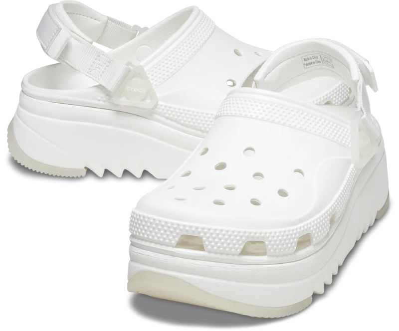 Crocs Unisex Classic Hiker Xscape Clog – Weiß