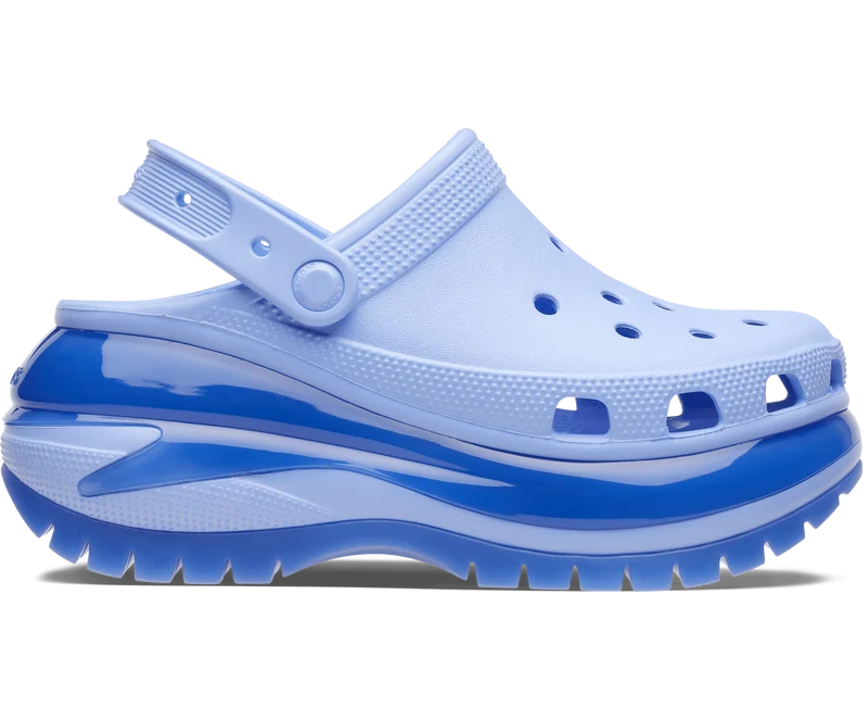 Crocs Unisex Classic Mega Crush Clog – Moon Jelly