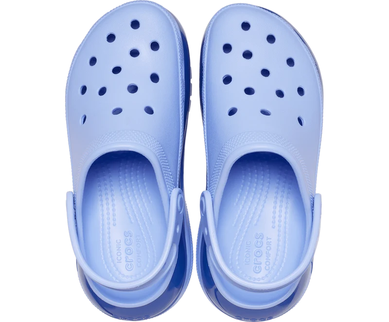 Crocs Unisex Classic Mega Crush Clog – Moon Jelly