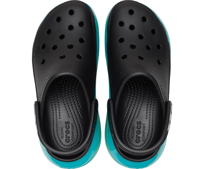 Crocs Unisex Classic Mega Crush Clog – Schwarz