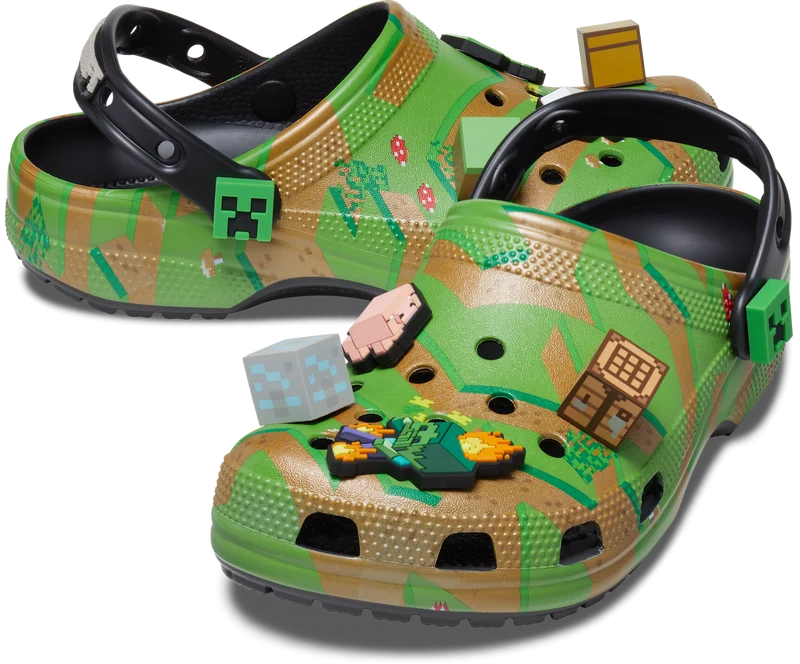Crocs Unisex Minecraft Erhöhter Clog