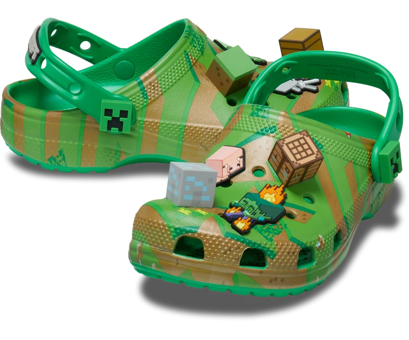 Crocs Kinder Minecraft Erhöhter Clog