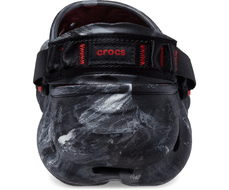 Crocs Unisex Echo Marbled Clog – Schwarz / Film