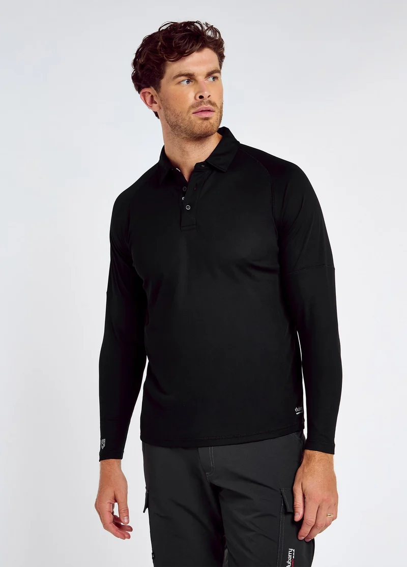 Piraeus Technical Poloshirt - Black