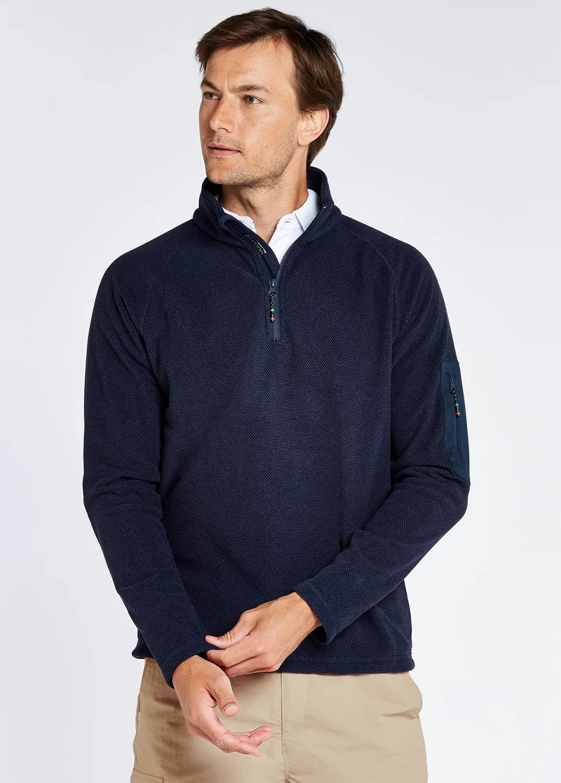 Monaco Herren Fleecepullover - Navy