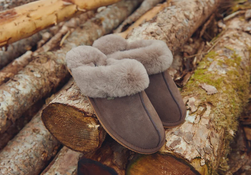 Rockmill Pantoffel Hausschuhe - Cigar