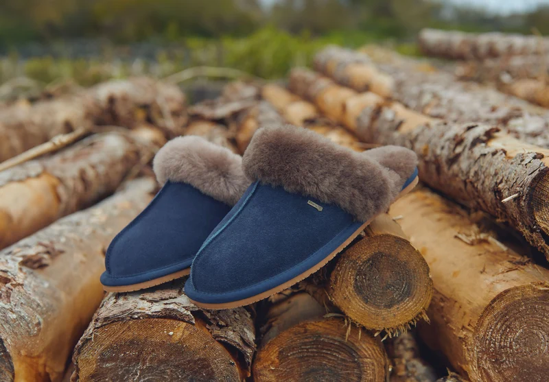 Rockmill Pantoffel Hausschuhe - French Navy