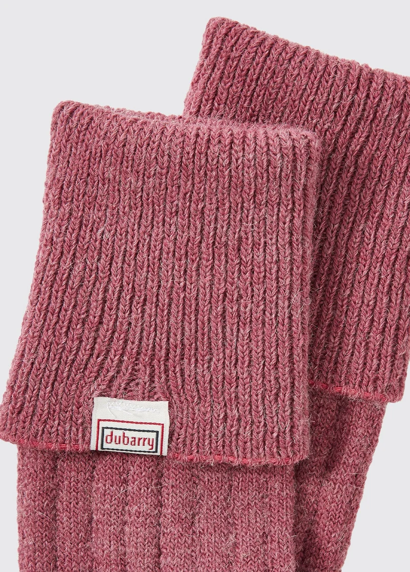 Alpaka knielange Socken - Clover
