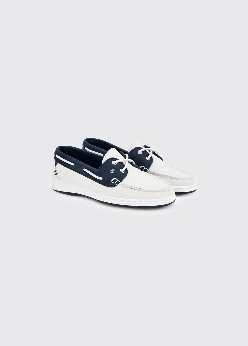 Marbella Bootsschuh - White/Navy