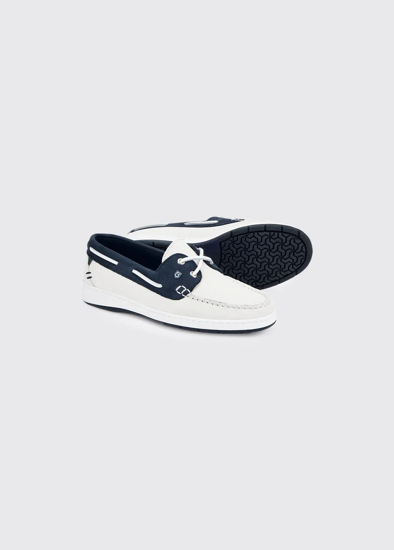 Marbella Bootsschuh - White/Navy