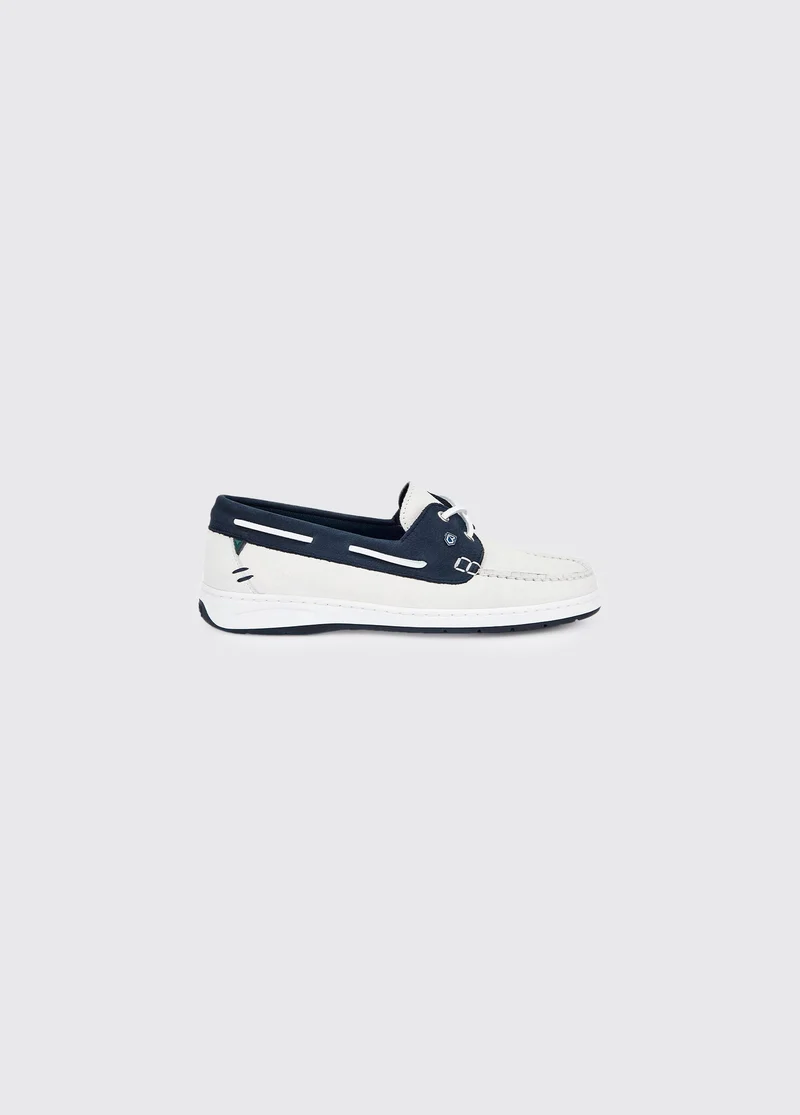 Marbella Bootsschuh - White/Navy
