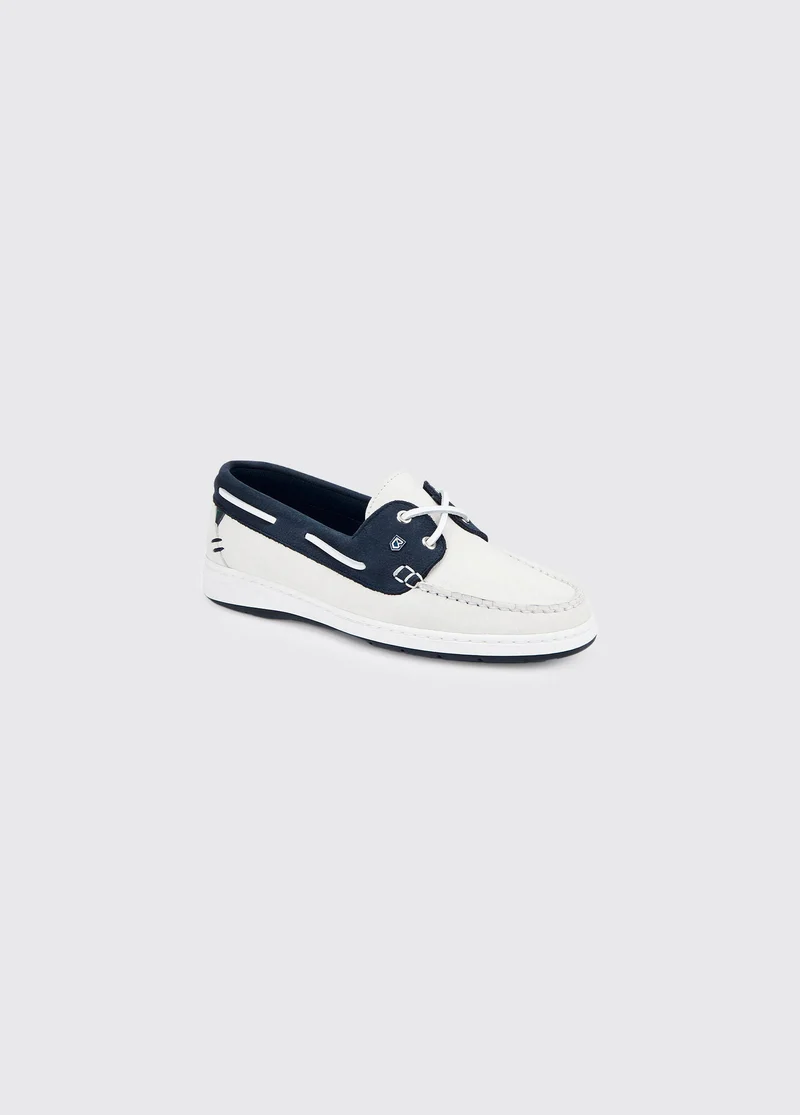 Marbella Bootsschuh - White/Navy