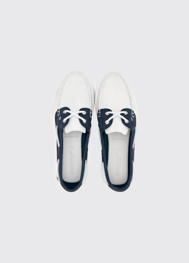 Marbella Bootsschuh - White/Navy