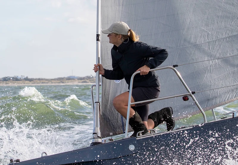 Paros Crew-Kappe - UPF 50 - Stone