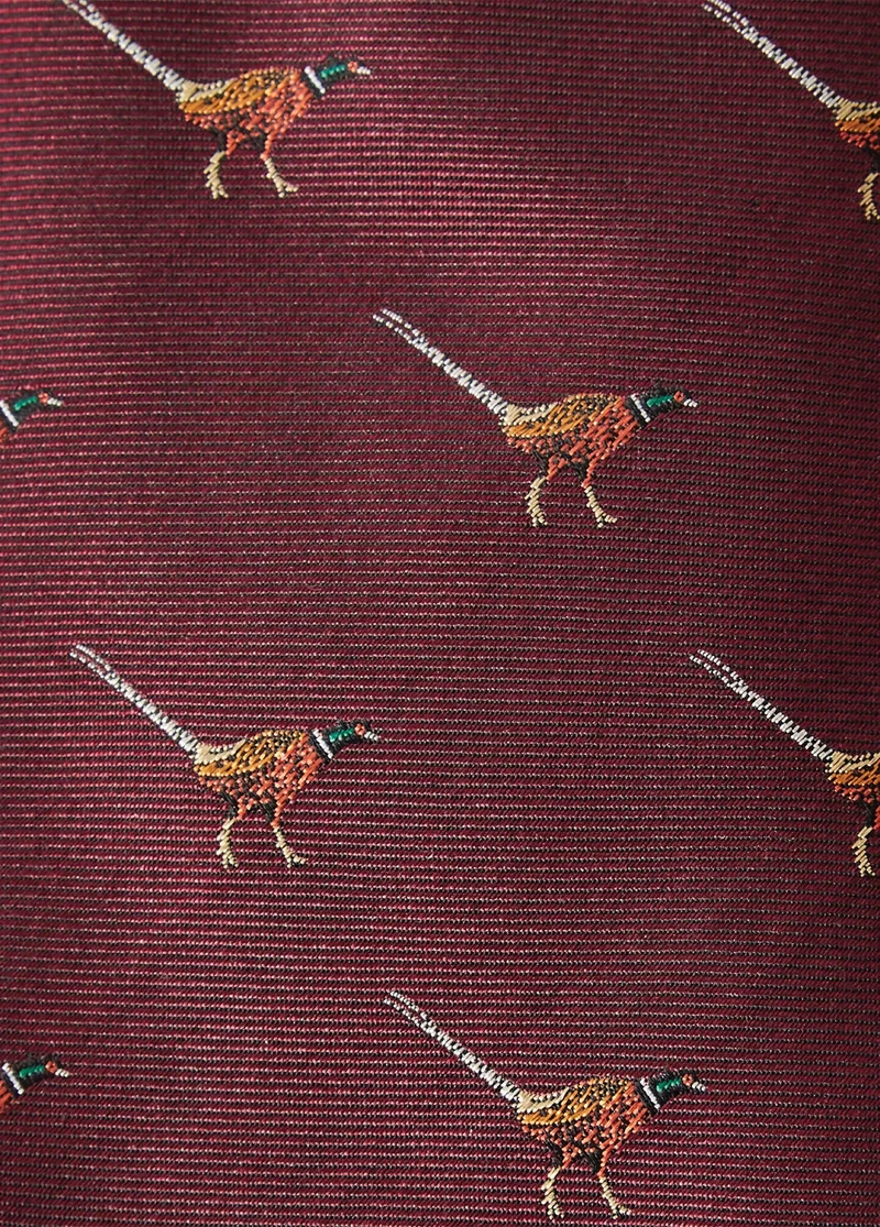 Madden Seidenkrawatte - Merlot
