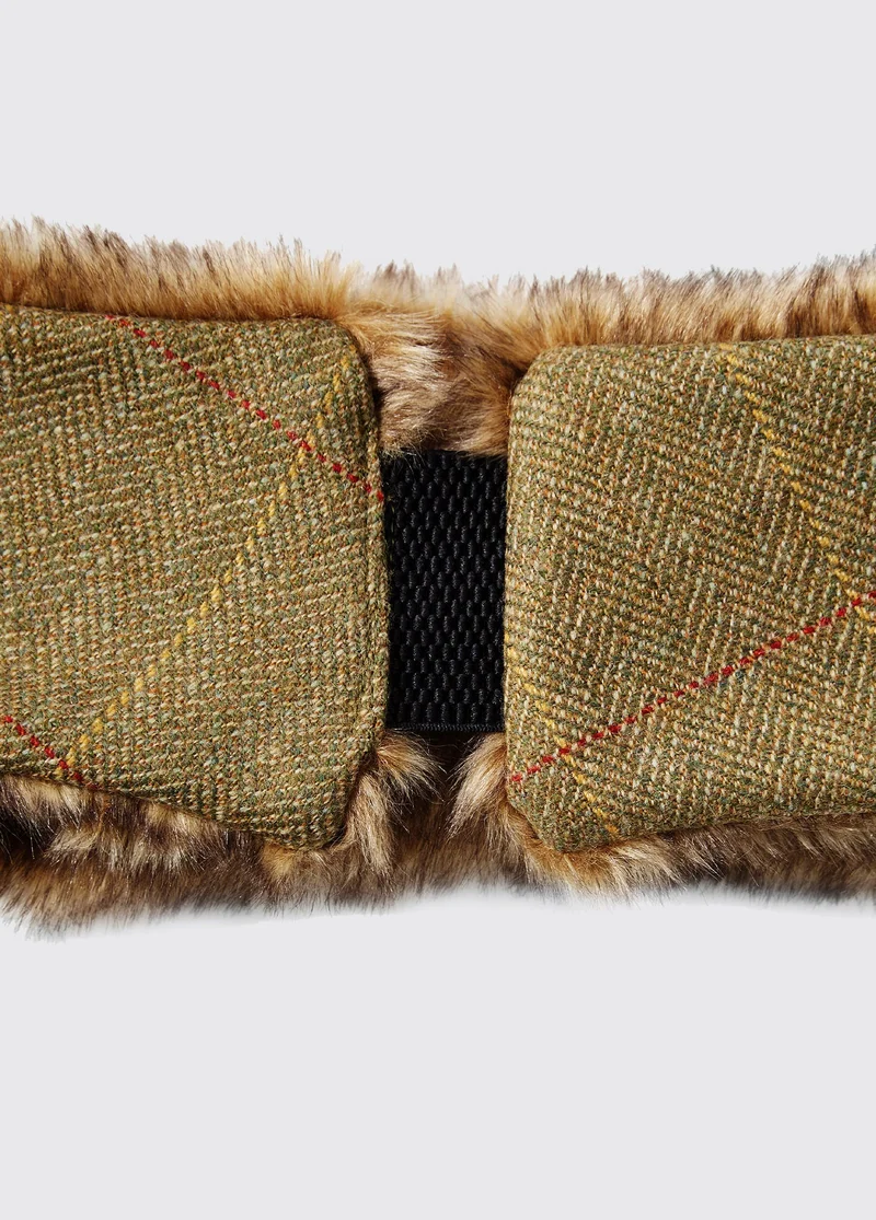 Moher Tweed Stirnband - Elm