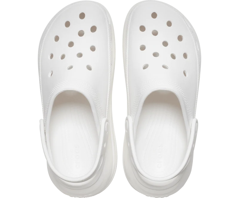 Crocs Unisex Classic Mega Crush Clog – Weiß
