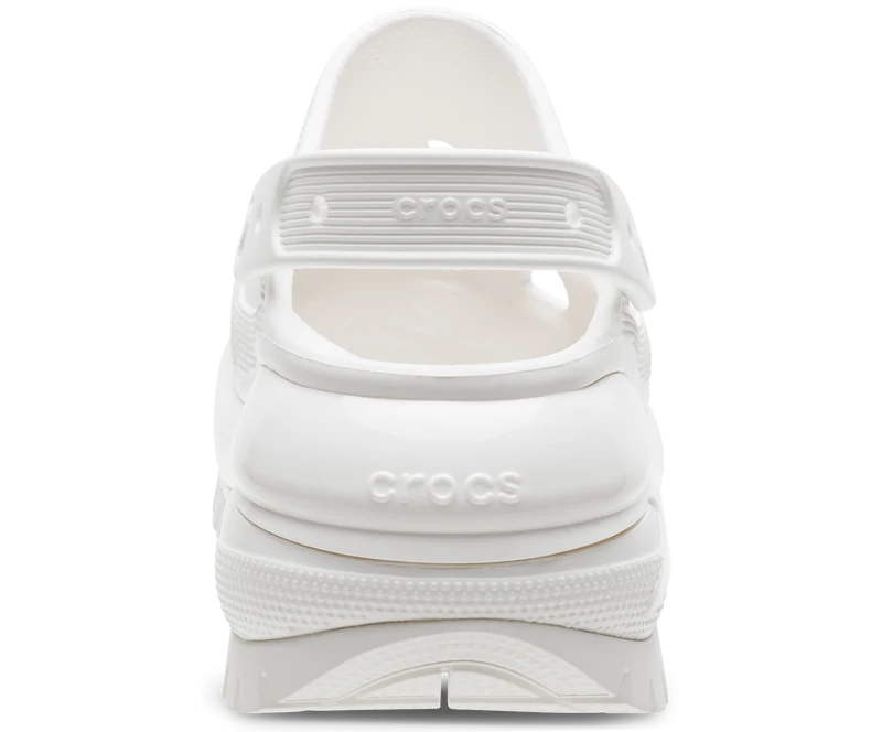 Crocs Unisex Classic Mega Crush Clog – Weiß