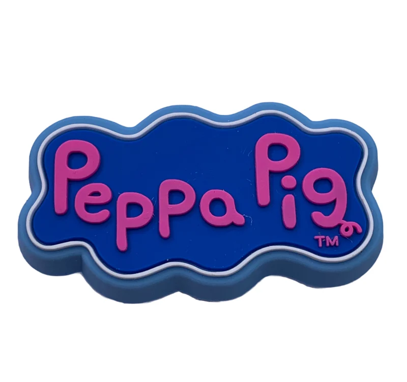 Crocs Jibbitz Peppa Wutz-Logo-Anhänger