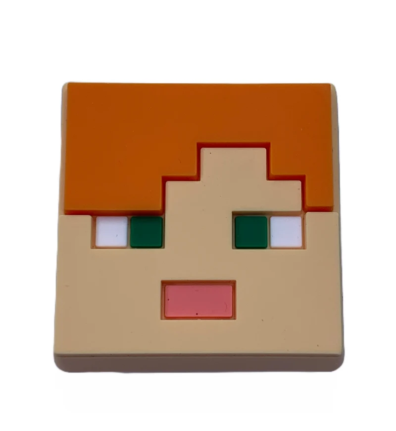 Crocs Jibbitz Minecraft Alex Charm