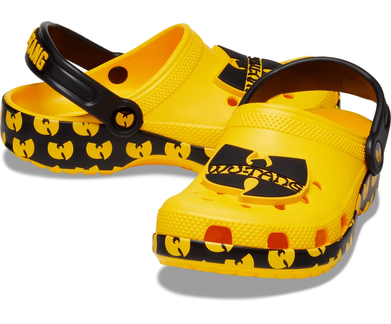 Crocs Kinderklassiker Wu Tang Clan Clog – Gelb