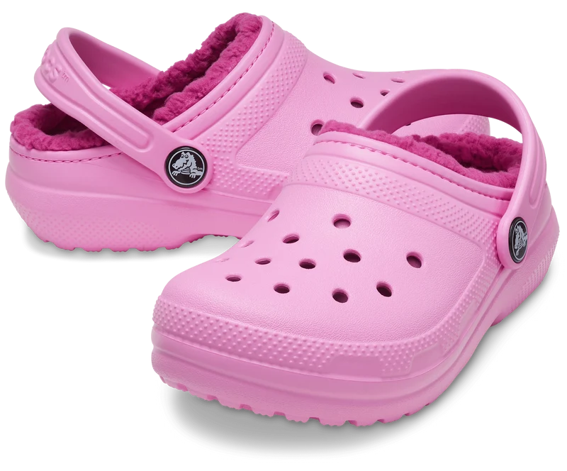 Crocs Kinderklassiker Lined Clog - Taffy Pink